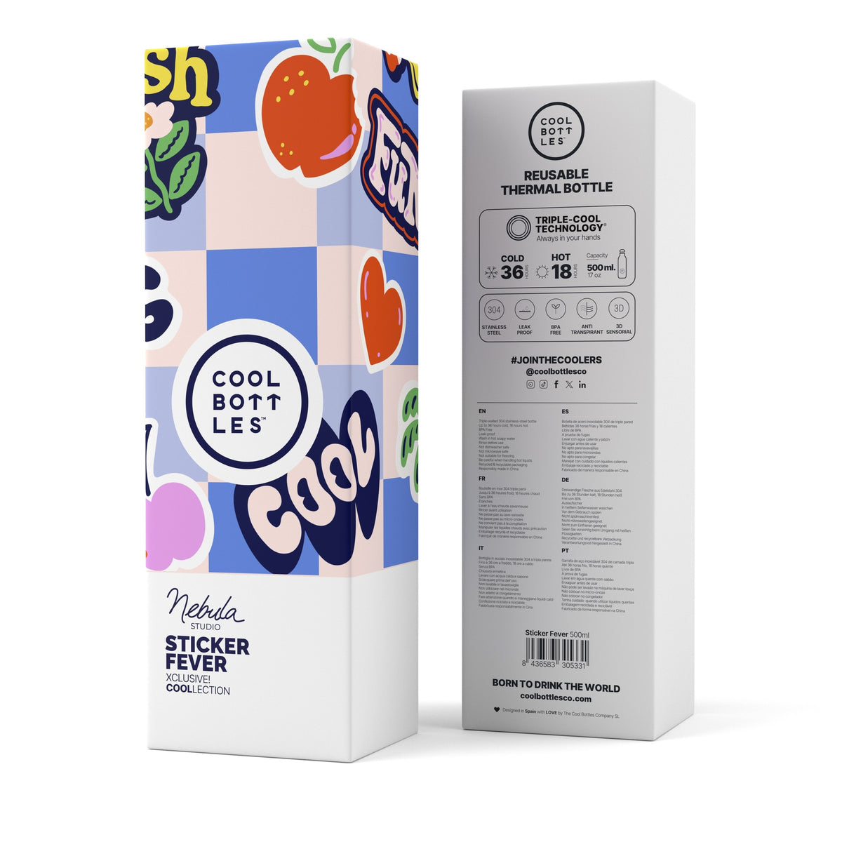The Bottle - Sticker Fever 500 ML