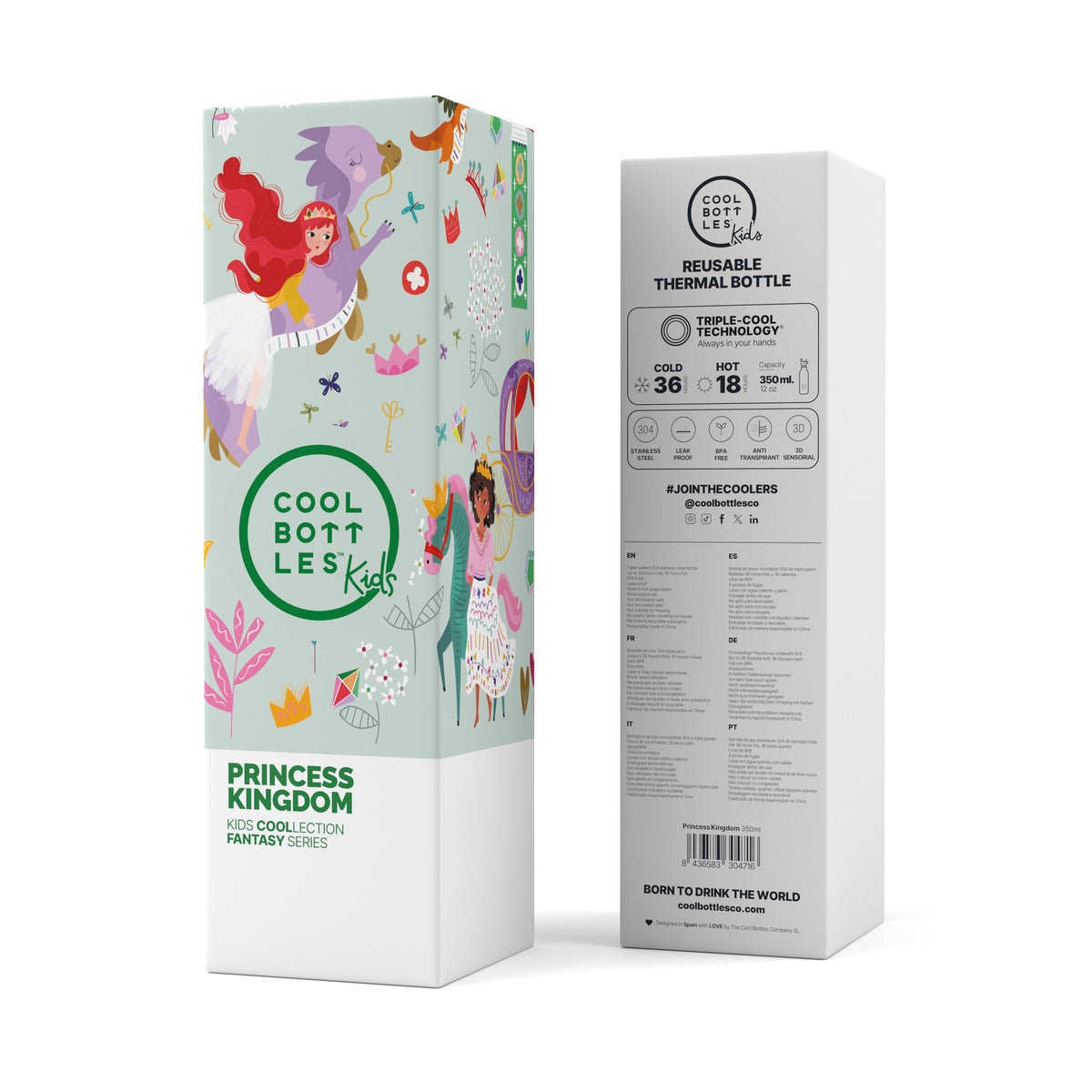 The Kids Bottle - Princess Kingdom 350 ML