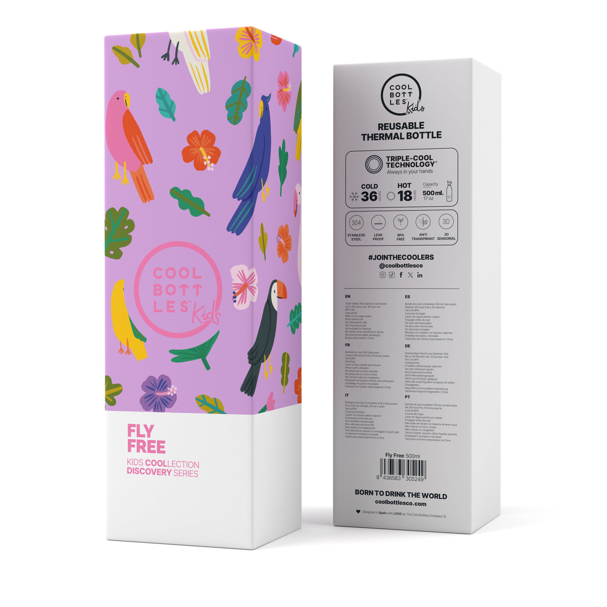 The Kids Bottle - Fly Free 500 ML