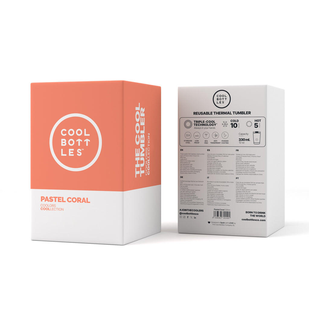 The Tumbler - Pastel Coral 330 ML