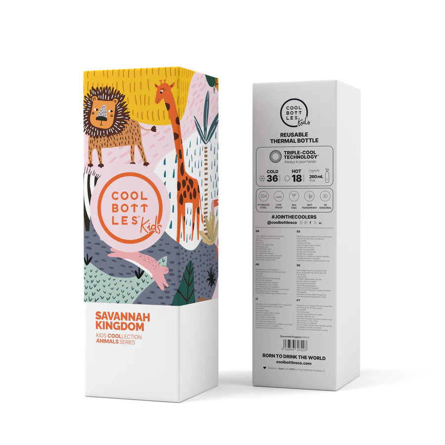 The Kids Bottle - Savannah Kingdom 260 ML