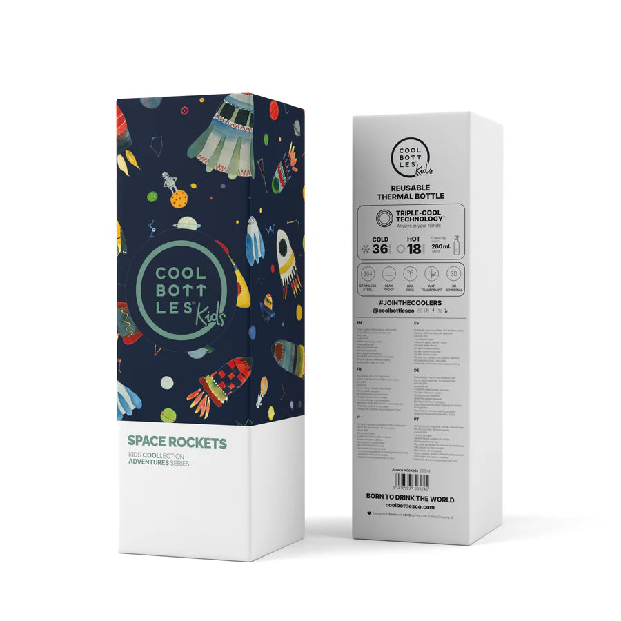 The Kids Bottle - Space Rockets 260 ML