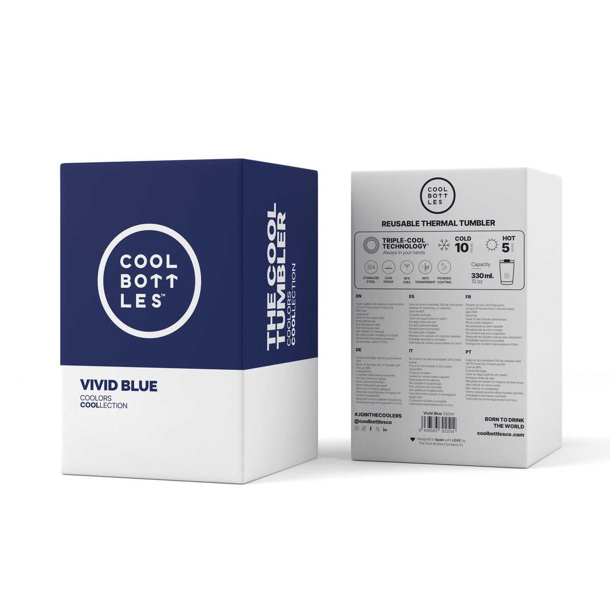 The Tumbler - Vivid Blue 330 ML