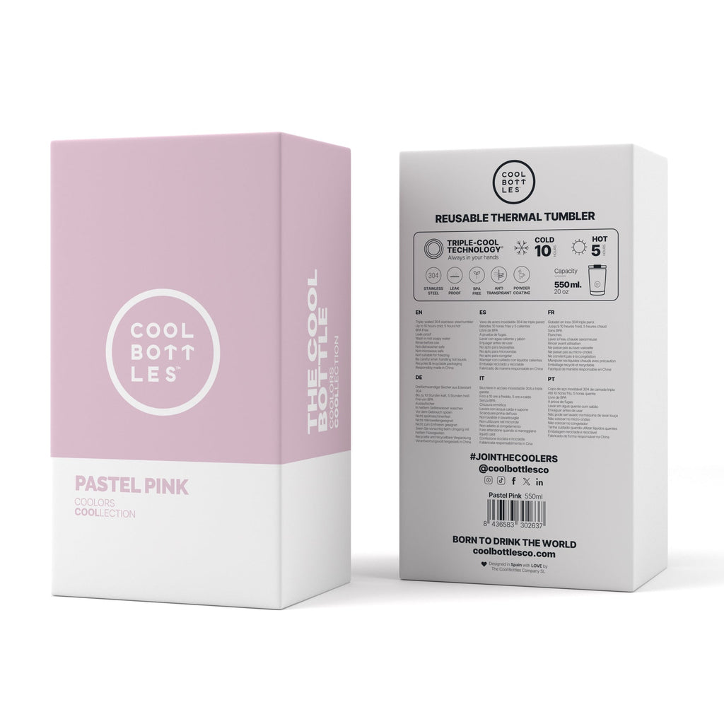 The Tumbler - Pastel Pink 550 ML