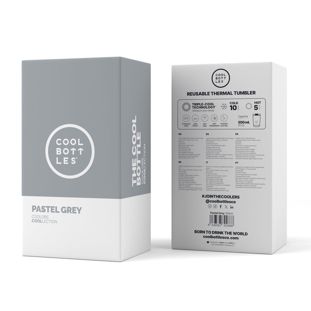The Tumbler - Pastel Grey 550 ML
