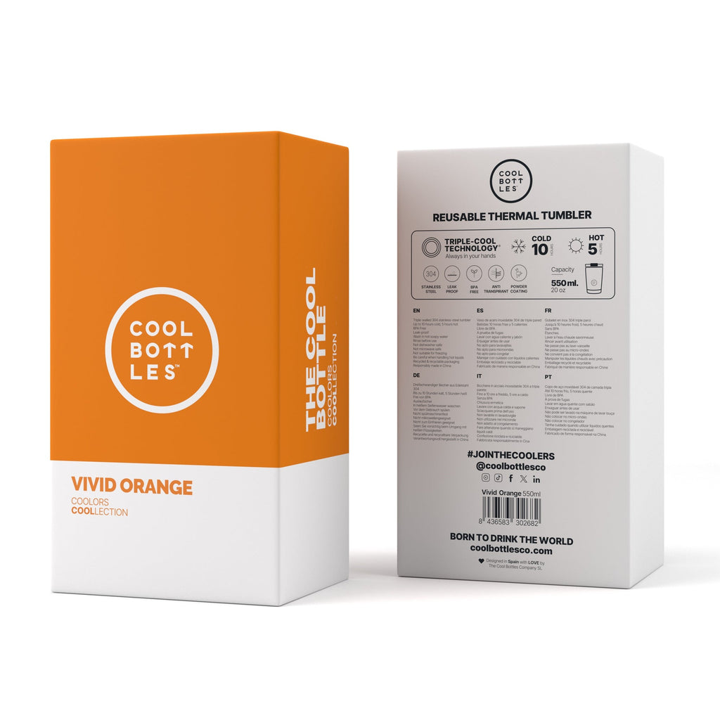 The Tumbler - Vivid Orange 550 ML
