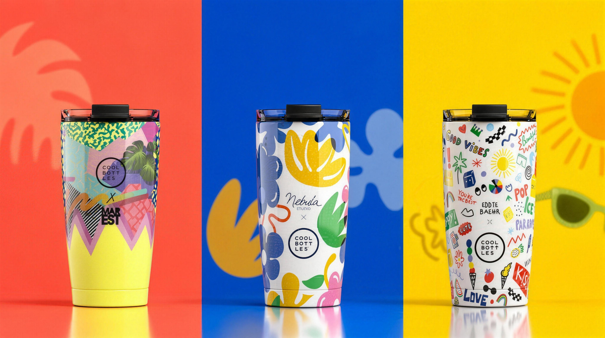Cool Bottles Xclusive Sanatçı Serisi - masaüstü hero